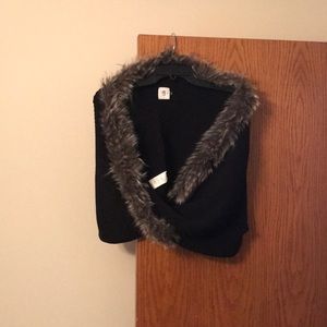 CAbi fur cowl scarf
